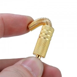 1/8" 3,5mm or mâle fiche câble coaxon - connecteur audio professionnel 5 pièces
