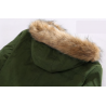Winter hooded jacket - warm - slimJassen