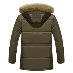 Thick warm hooded winter jacketJassen
