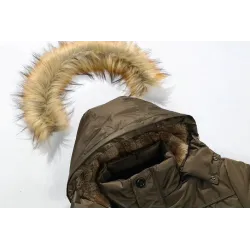 Thick warm hooded winter jacketJassen