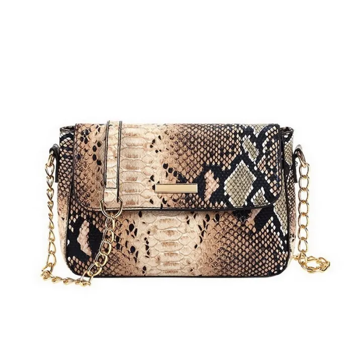 Snake skin pattern - small shoulder bagHandtassen