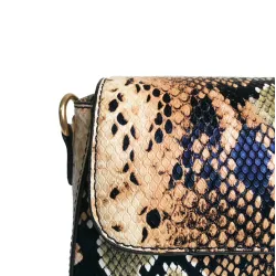Snake skin pattern - small shoulder bagHandtassen