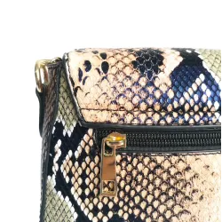 Snake skin pattern - small shoulder bagHandtassen