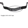 Steampunk & gothic ronde bril - vintage rivet goggle - met lichtZonnebrillen