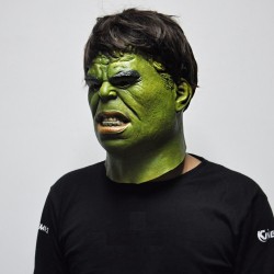 Halloween réaliste visage complet masque en latex
