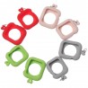 Boîtier en silicone pour Apple Watch - avec collier - 38mm - 40mm - 42mm - 44mm