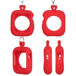 Boîtier en silicone pour Apple Watch - avec collier - 38mm - 40mm - 42mm - 44mm