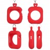 Boîtier en silicone pour Apple Watch - avec collier - 38mm - 40mm - 42mm - 44mm