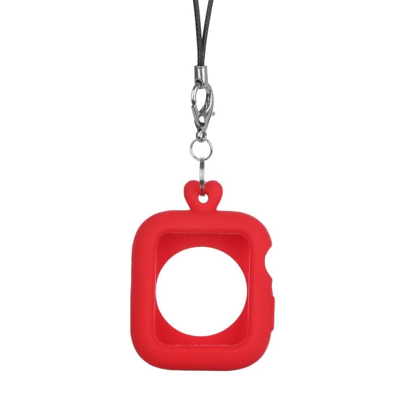 Boîtier en silicone pour Apple Watch - avec collier - 38mm - 40mm - 42mm - 44mm