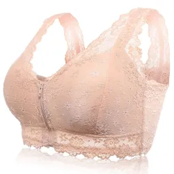 Push up bra with front zipper - seamlessLingerie