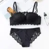 Soutien-gorge sexy & culotte - repousser - set de dentelle