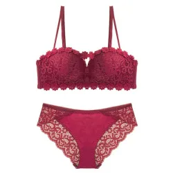 Sexy bra & panties - push up - lace setLingerie