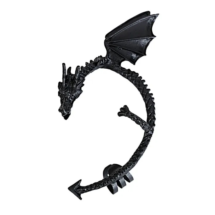 Gothic & punk earring with dragonOorbellen