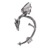 Gothic & punk earring with dragonOorbellen