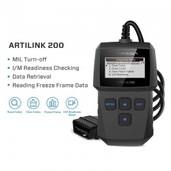 ArtiLink 200 - outil de diagnostic automobile - OBDII OBD2 scanner - lecteur de code X431 3001