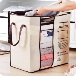 Non-woven portable clothes storage bag - foldable organizerOpbergzakken