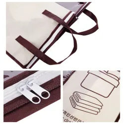 Non-woven portable clothes storage bag - foldable organizerOpbergzakken
