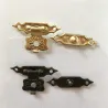 Antique fer - meuble cadenas - serrure 30 * 18mm 10 pièces
