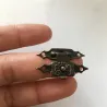 Antique fer - meuble cadenas - serrure 30 * 18mm 10 pièces