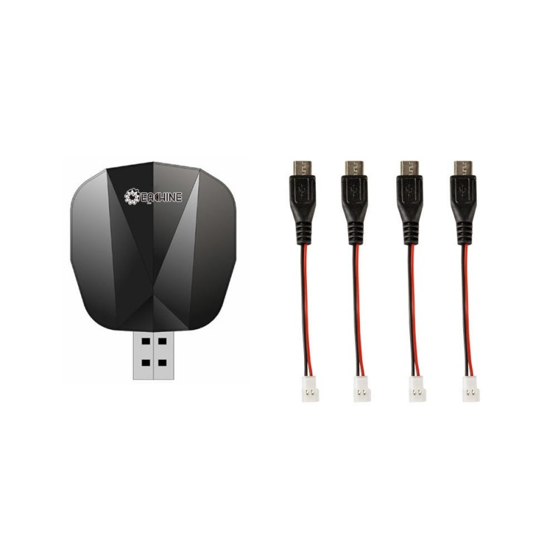 Chacune E520 E520S RC Drone Quadcopter - 4 sur 1 chargeur USB - boîte de charge - Câble adaptateur Android Chacune E520 E520S RC Drone Quadcopter - 4 sur 1 chargeur USB - boîte de charge - Câble adaptateur Android