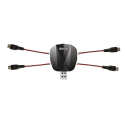 Chacune E520 E520S RC Drone Quadcopter - 4 sur 1 chargeur USB - boîte de charge - Câble adaptateur Android