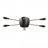 Chacune E520 E520S RC Drone Quadcopter - 4 sur 1 chargeur USB - boîte de charge - Câble adaptateur Android