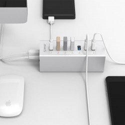 Orico A3H7 A3H10 A3H4 - séparateur haute vitesse en aluminium - 7-port - USB 3.0