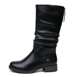 Hiver - bottes mi-chaud chaudes