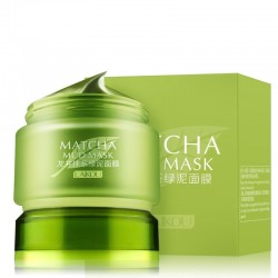 Organic green tea - mud face mask - acne treatment - blackhead removalHuid