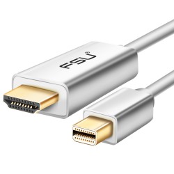Mini DisplayPort DP to HDMI adapter - cable for Apple Macbook Pro Air - 1.8m 3mKabels