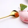 Cuillère décorative avec note musicale pour thé & café & desserts - acier inoxydable