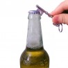 Porte-bouteille en forme de clé avec clé