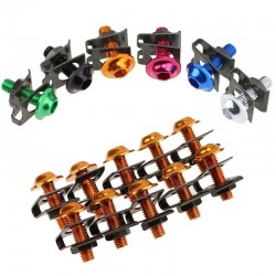 Universal motorcycle bolts - spire speed fastener clips - fairing bolts - M6 10 * 6mm 10 piecesMotorfiets onderdelen