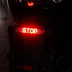Éclairage LED de moto - indicateur STOP - éclairage tournant bande LED