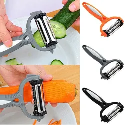 Multifunctional 360 degree rotary kitchen tool - peeler for vegetables & fruits - grater - slicerKeukenmessen