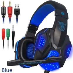 PC780 - gaming headphones - wired headset with microphone & LedOor- & hoofdtelefoons