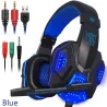 PC780 - écouteurs de jeux - casque filaire avec microphone & Led