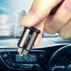 Mini 3.1A universal fast car charger with dual USBOpladers
