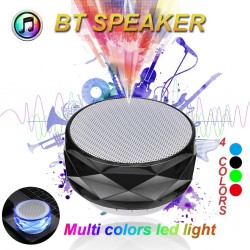 Haut-parleur Bluetooth sans fil avec LED - carte TF support