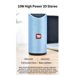 Haut-parleur Bluetooth - mini-colonne portable - 3D 10W - Carte FM TF