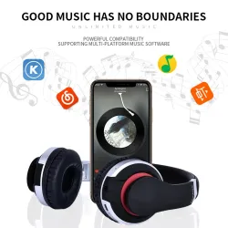 MH7 draadloze hoofdtelefoon - Bluetooth-headset - opvouwbaar - microfoon - TF-kaartOor- & hoofdtelefoons