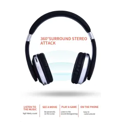 MH7 draadloze hoofdtelefoon - Bluetooth-headset - opvouwbaar - microfoon - TF-kaartOor- & hoofdtelefoons