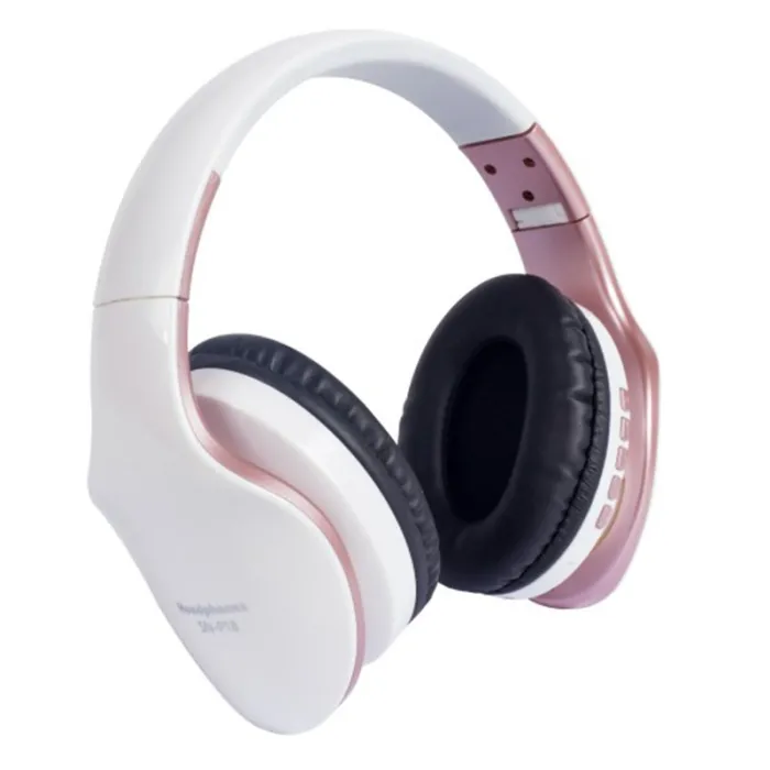 Wireless Bluetooth headphones - noise cancelling - foldable - stereo bass - adjustable earphones with microphoneOor- & hoofdt...