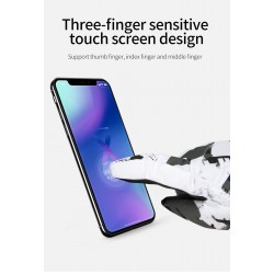 Gants thermiques - étanche - 3 doigts design écran tactile
