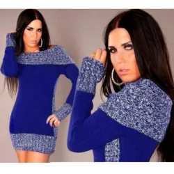 Cotton & wool - long warm sweaterHoodies & Truien