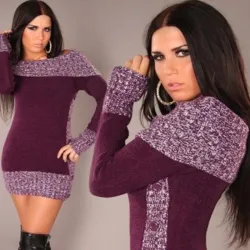 Cotton & wool - long warm sweaterHoodies & Truien