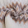 Winter long sweater - mini dress with turtleneckJurken