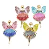 Crystal flying angel - broochBrooches