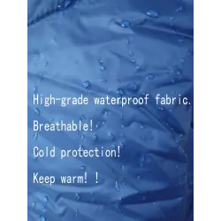 Winter waterproof long coat - down jacket with hood - plus sizeJackets
