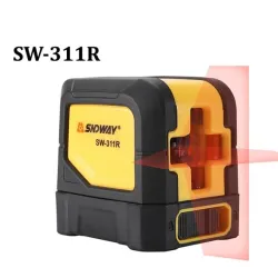 Sndway - self levelling laser - green & red beam - 2 cross lines - rotary measuring toolMeasurement